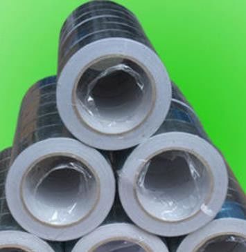 Industria HVAC Nastro adesivo in foglio di alluminio 50m Lunghezza 50/75/100mm Larghezza per l'unione e la sigillatura FSK