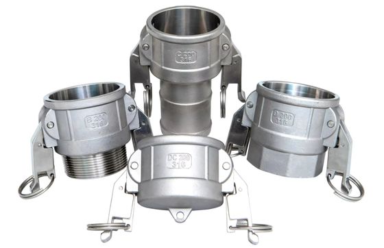 Raccordo Camlock Autolock Tipo B/C/D/DC con Maniglie Autobloccanti