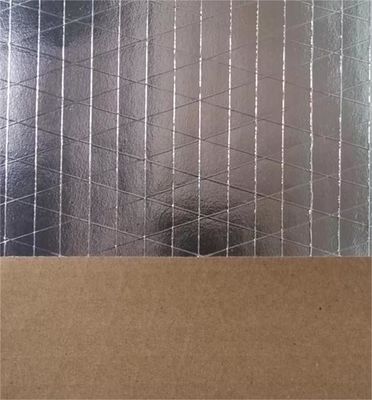 Rivestimento Kraft in lamina da 7um con scrim a 3 vie e carta Kraft da 80 gsm