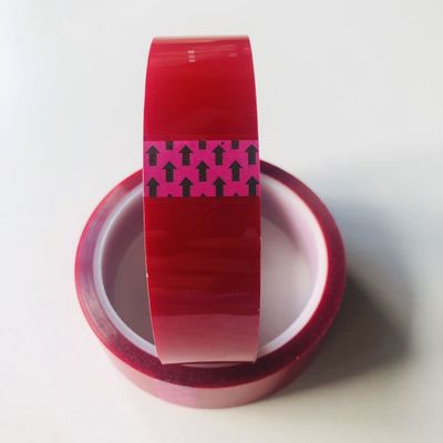 Nastro adesivo del silicone del film dell'ANIMALE DOMESTICO di superficie bassa 0.055mm di spessore 10mm - larghezza di 500mm