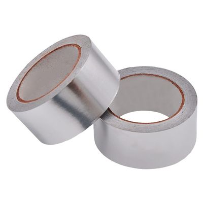 Nastro in lamina di alluminio impermeabile con carta a rilascio di colore giallo in silicone a rilascio facile