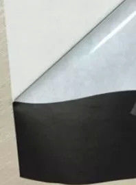 adesivo acrilico sensibile alla pressione di colore nero con nastri ignifughi di carta di aramide