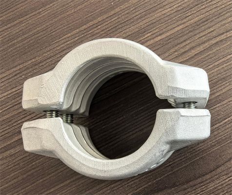 Acciaio inossidabile Precision Investment Casting hose fitted with safety clamps