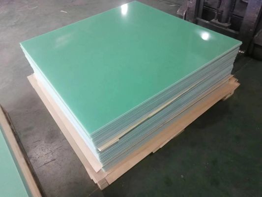 Tavola di isolamento elettrico a superficie liscia verde per trasformatori