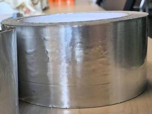 Nastro adesivo di foglio di alluminio resistente al calore con adesione 15N/25mm