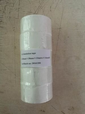 Nastro isolante in fibra di vetro bianca di tipo paraffinico non alcalino