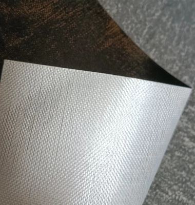Tessuto in fibra di vetro con lamina di alluminio 10 X 9 Mesh, alta resistenza allo strappo e spessore lamina di alluminio di 7 micron