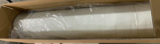 30 m/50 m Lunghezza di rotolamento Tela isolante resistente al calore di vetro stratificata con foglio di alluminio Larghezza 1000 mm per applicazioni industriali