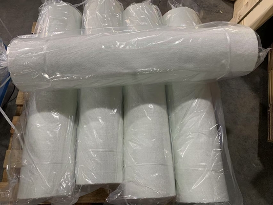 Tessuto in fibra di vetro rivestito in silicone liquido ad alta barriera protettiva, larghezza 1000 mm
