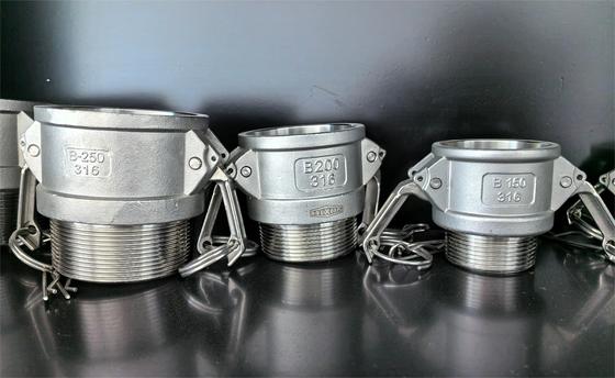 Type B Stainless Steel Camlock Coupling Precision Investment Casting