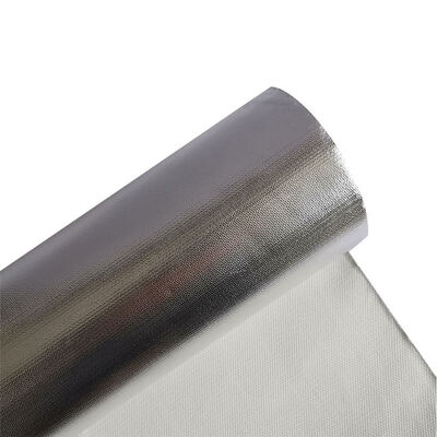 Aluminum Foil Fiberglass Cloth 100% Fiberglass Base For Thermal Insulation
