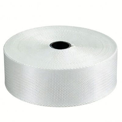 Nastro in tessuto bianco in fibra di vetro ad alte prestazioni per l'isolamento elettrico