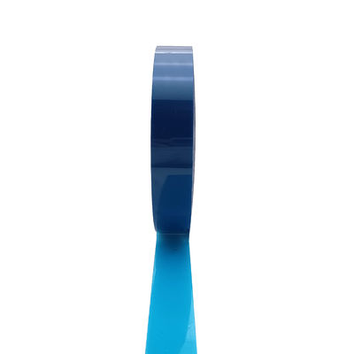 Nastro di tessuto in PET di colore blu Adesivi sensibili alla pressione di silicone di grado B