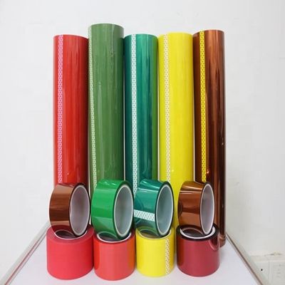 nastro adesivo ad alta temperatura dell'ANIMALE DOMESTICO del nastro termoresistente dell'isolamento di 0.09mm
