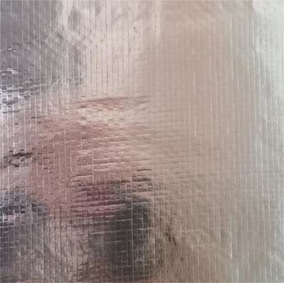 barriera del vapore della carta kraft di 1.25m per la stagnola parteggiata doppio dell'isolamento termico di HVAC