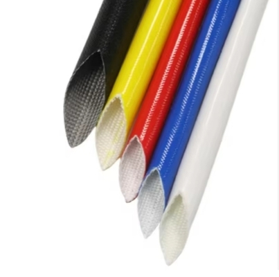 Sleeve di fibra di vetro industriale resistente al calore per ambienti elettrici esigenti